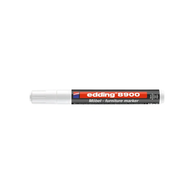 Viltstift edding 8900 meubel rond 1.5-2mm zwart blister à 1 stuk