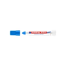 Viltstift edding 950 pastamarker industry rond 10mm blauw
