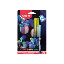Viltstift Maped Deepsea Paradise set à 12 kleuren