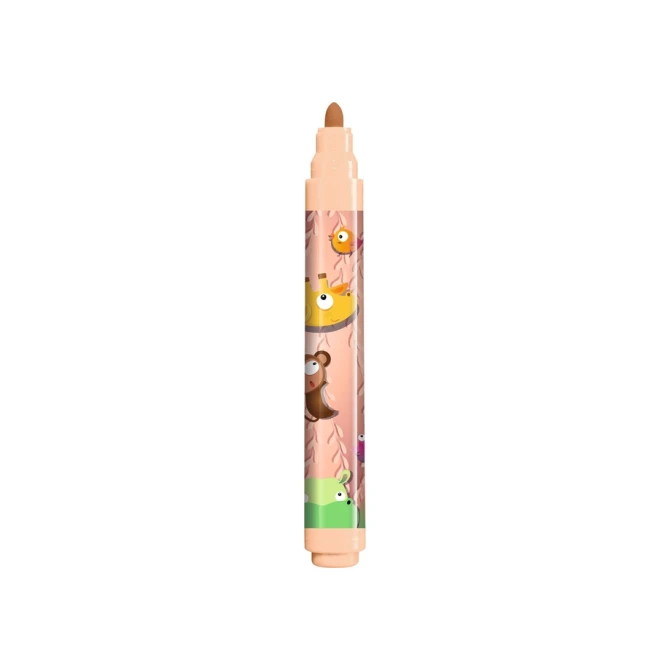 Viltstift Maped Jungle Fever Jumbo set à 12 kleuren