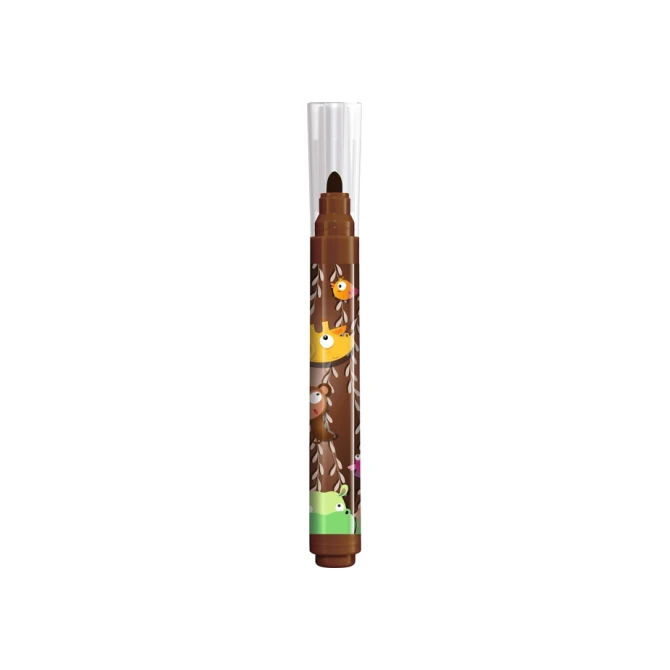 Viltstift Maped Jungle Fever Jumbo set à 12 kleuren