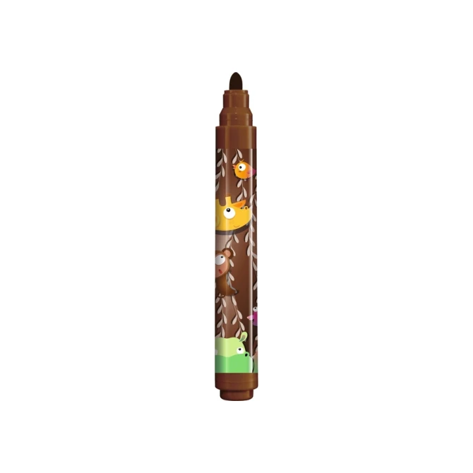 Viltstift Maped Jungle Fever Jumbo set à 12 kleuren