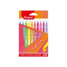 Viltstift Maped Neon set à 10 kleuren