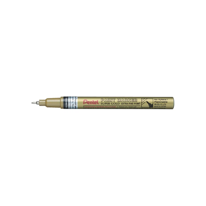viltstift Pentel MFP10 rond 0.7mm goud