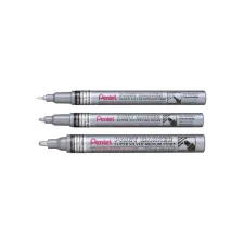 viltstift Pentel MFP10 rond 0.7mm zilver