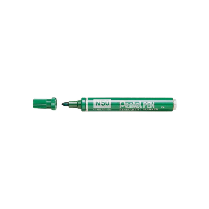Viltstift Pentel N50 rond 1.5-3mm groen
