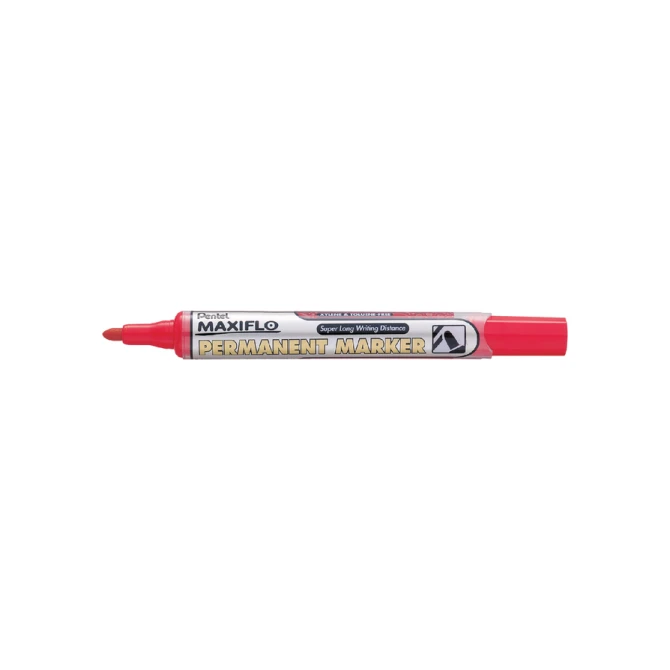 Viltstift Pentel NLF50 Maxiflo rond 1mm rood