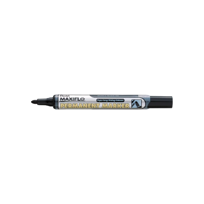 Viltstift Pentel NLF50 Maxiflo rond 1mm zwart