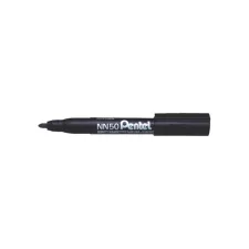 Viltstift Pentel NN50 rond 1.3-3mm zwart