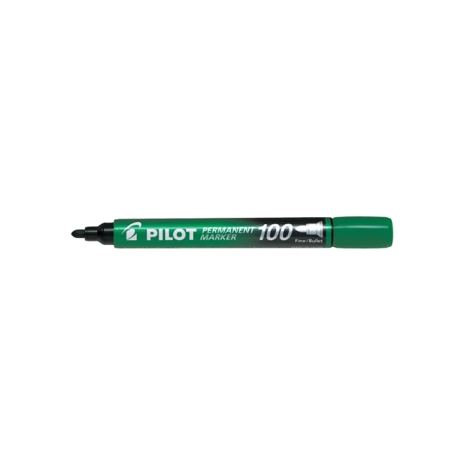 Viltstift PILOT 100 rond fijn groen