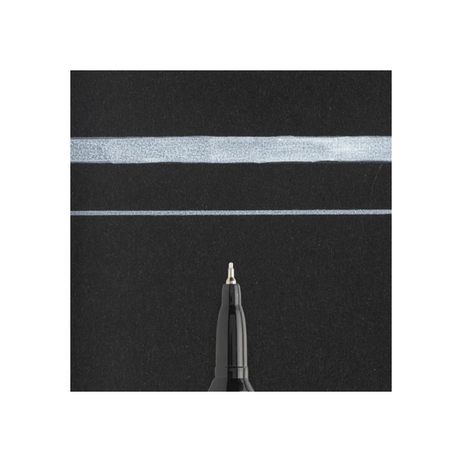 Viltstift Sakura Pen-touch extra fijn wit