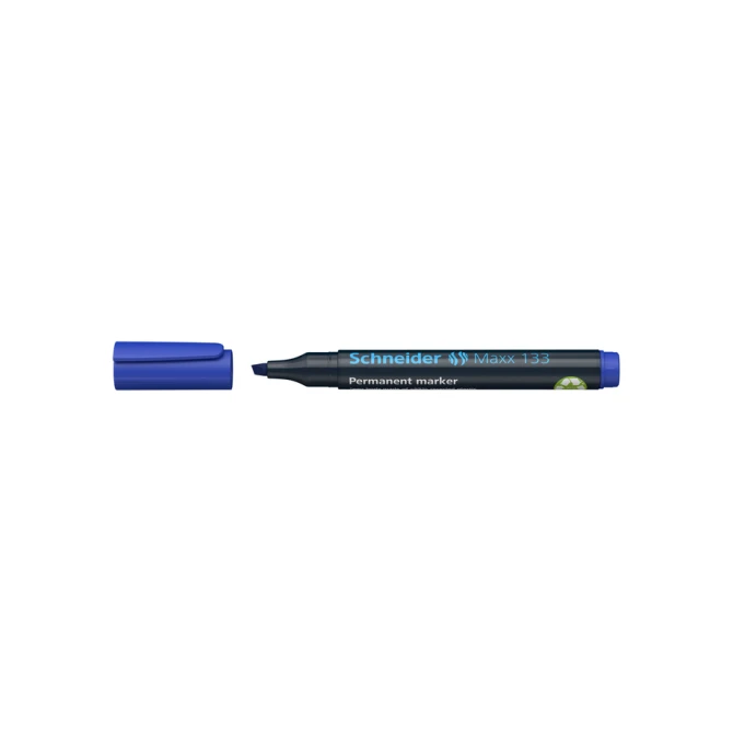 Viltstift Schneider Maxx 133 schuin 1-4mm blauw