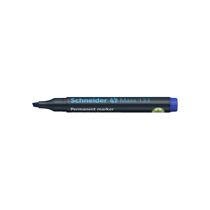 Viltstift Schneider Maxx 133 schuin 1-4mm blauw