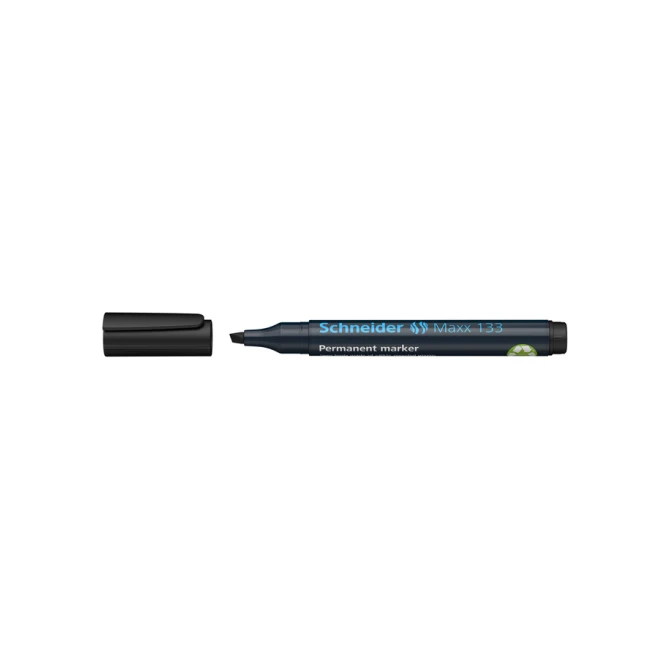 Viltstift Schneider Maxx 133 schuin 1-4mm zwart