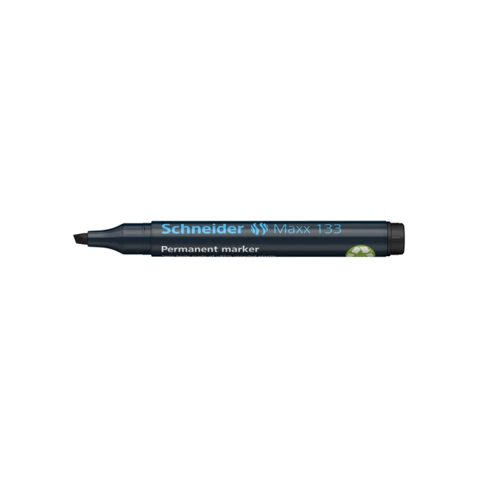 Viltstift Schneider Maxx 133 schuin 1-4mm zwart