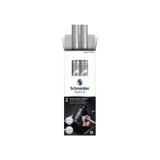 Viltstift  Schneider Paint-it 060 - 061 2.0mm en 0.8mm mtl chrome 2st
