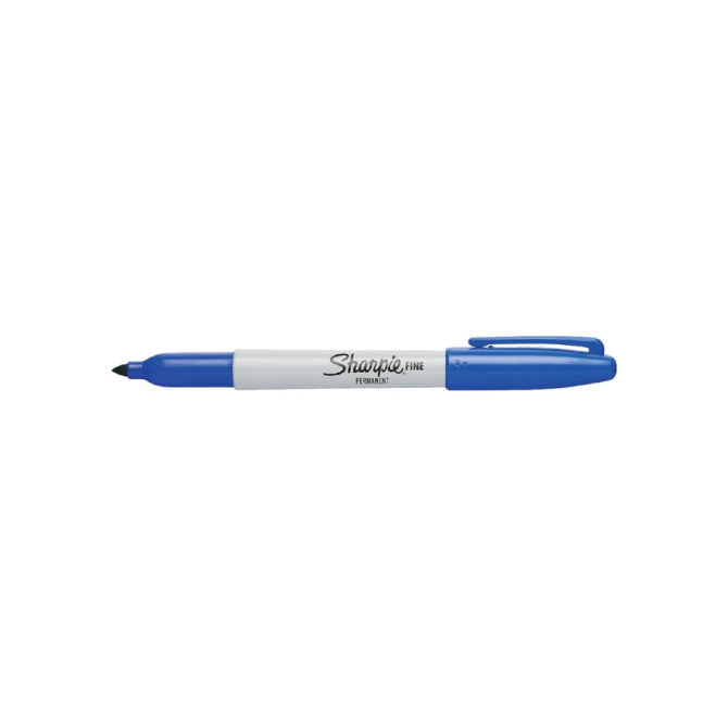 Viltstift Sharpie rond fijn blauw