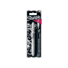 Viltstift Sharpie rond fijn metallic zilver blister à 1 stuk Viltstift Sharpie rond fijn metallic zilver blister à 1 stuk