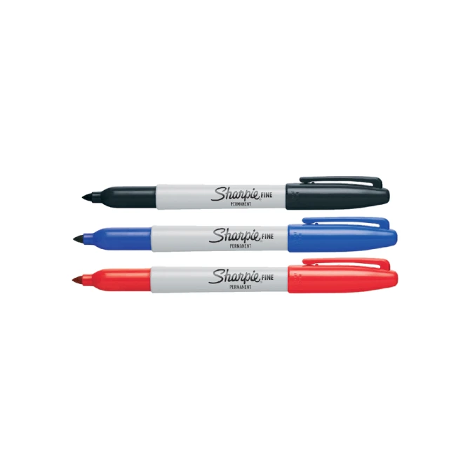 Viltstift Sharpie rond fijn rood