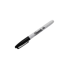 Viltstift Sharpie rond fijn zwart blister à 2 stuks Viltstift Sharpie rond fijn zwart blister à 2 stuks
