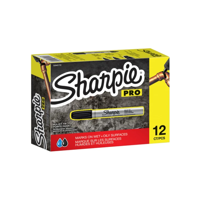 Viltstift Sharpie rond Pro 1.5-3mm zwart