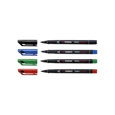 Viltstift STABILO OHpen 843/46 permanent rond medium zwart