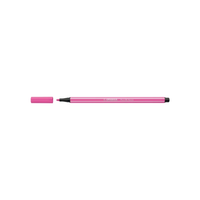 Viltstift STABILO Pen 68/056 medium neon roze