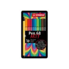 Viltstift STABILO Pen 68/10  Arty medium assorti blik à 10 stuks