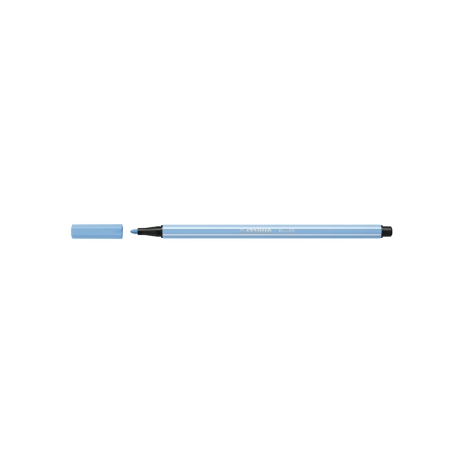 Viltstift STABILO Pen 68/11 medium ijsblauw