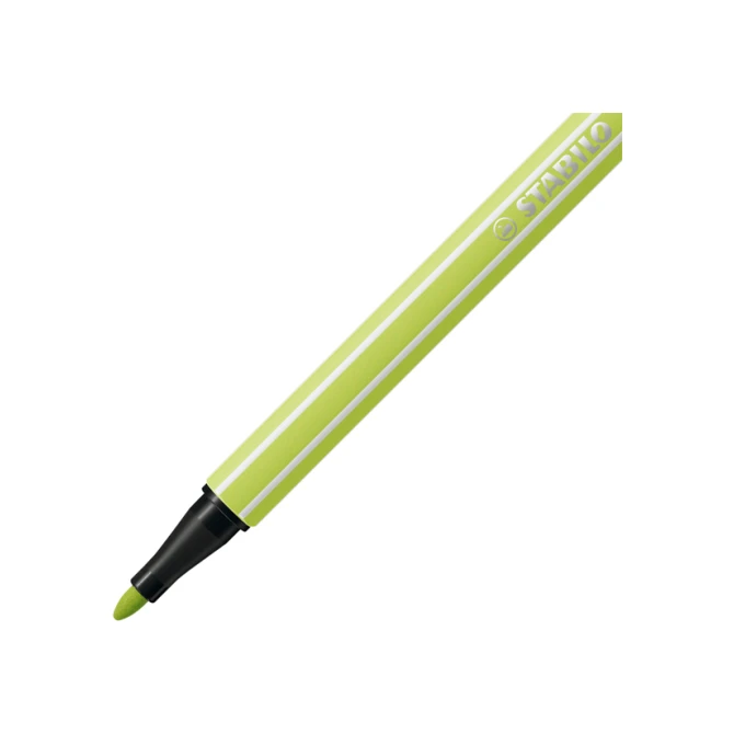 Viltstift STABILO Pen 68/14 medium vleugje limoen