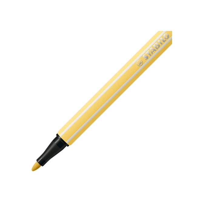 Viltstift STABILO Pen 68/23 medium lichtgeel