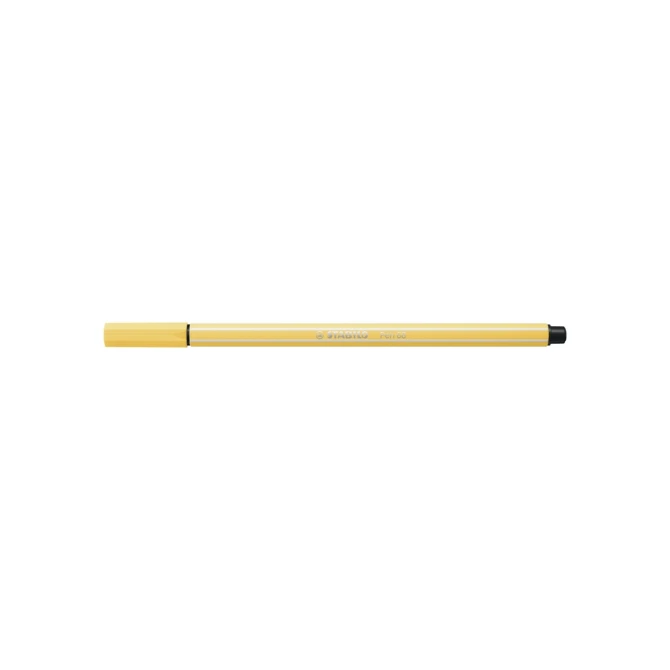 Viltstift STABILO Pen 68/23 medium lichtgeel