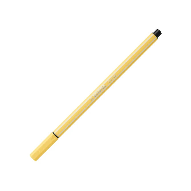 Viltstift STABILO Pen 68/23 medium lichtgeel