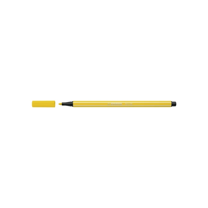 Viltstift STABILO Pen 68/24 medium citroengeel