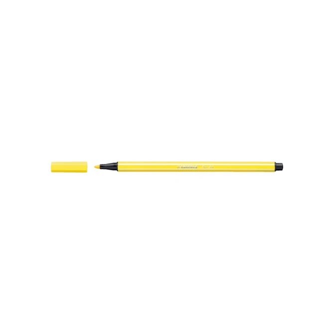 Viltstift STABILO Pen 68/24 medium citroengeel