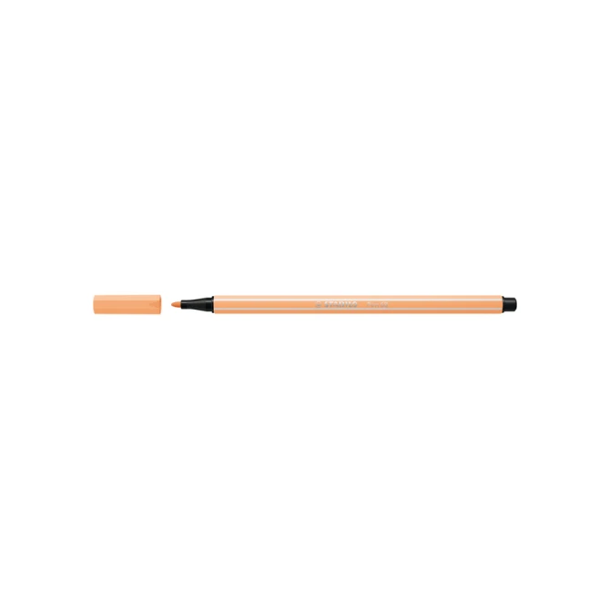 Viltstift STABILO Pen 68/25 medium pastel oranje
