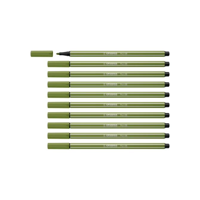 Viltstift STABILO Pen 68/35 medium mosgroen