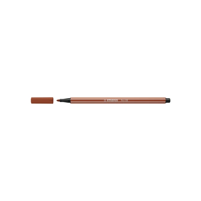 Viltstift STABILO Pen 68/38 medium roodkrijt