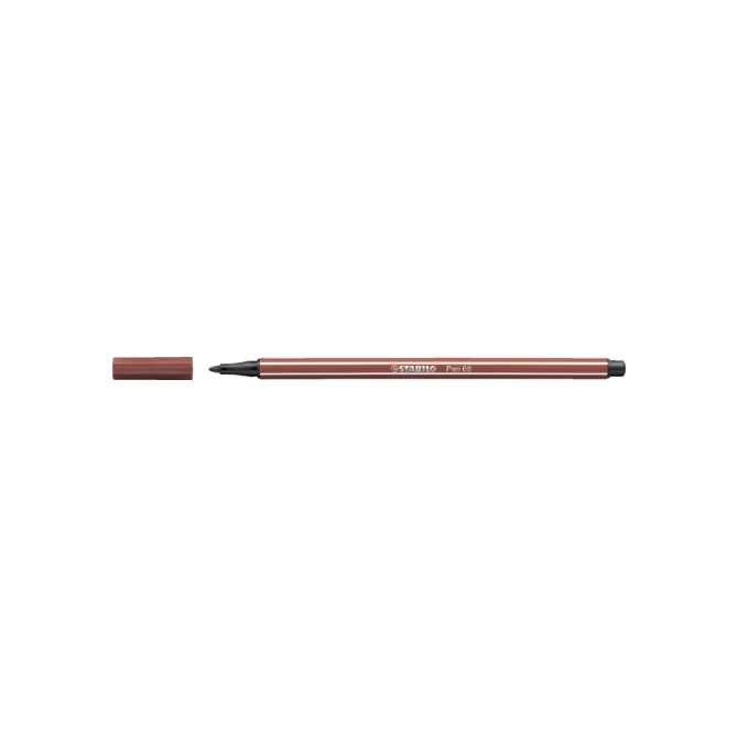 Viltstift STABILO Pen 68/38 medium roodkrijt