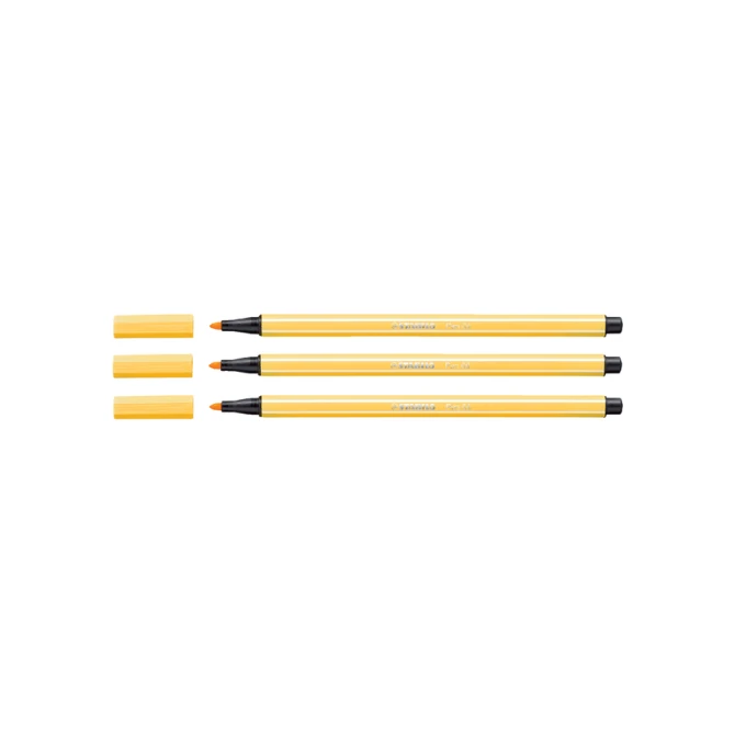 Viltstift STABILO Pen 68/44 medium geel