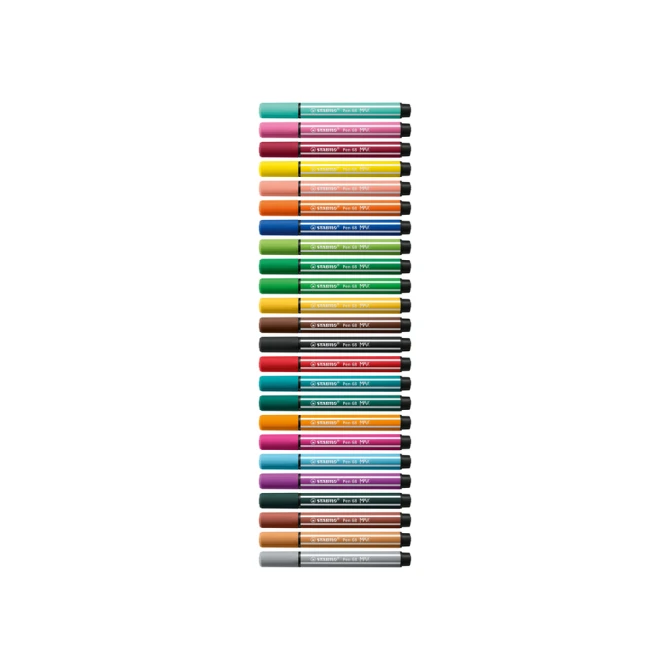 Viltstift STABILO Pen 68/46 Max zwart