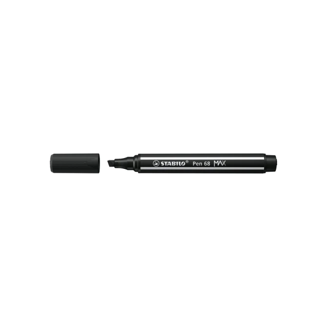 Viltstift STABILO Pen 68/46 Max zwart