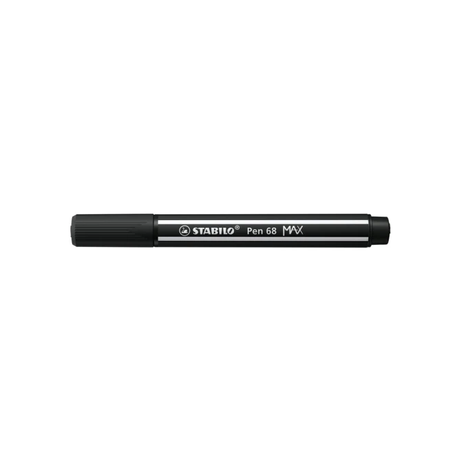 Viltstift STABILO Pen 68/46 Max zwart