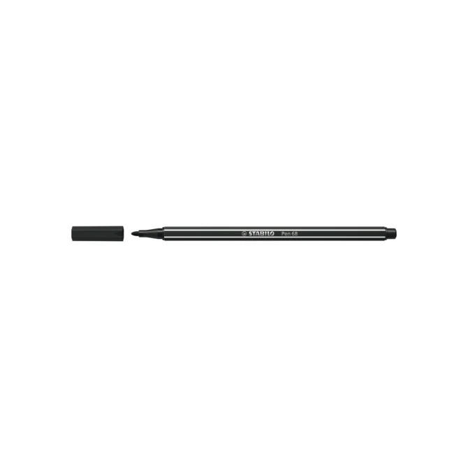 Viltstift STABILO Pen 68/46 medium zwart