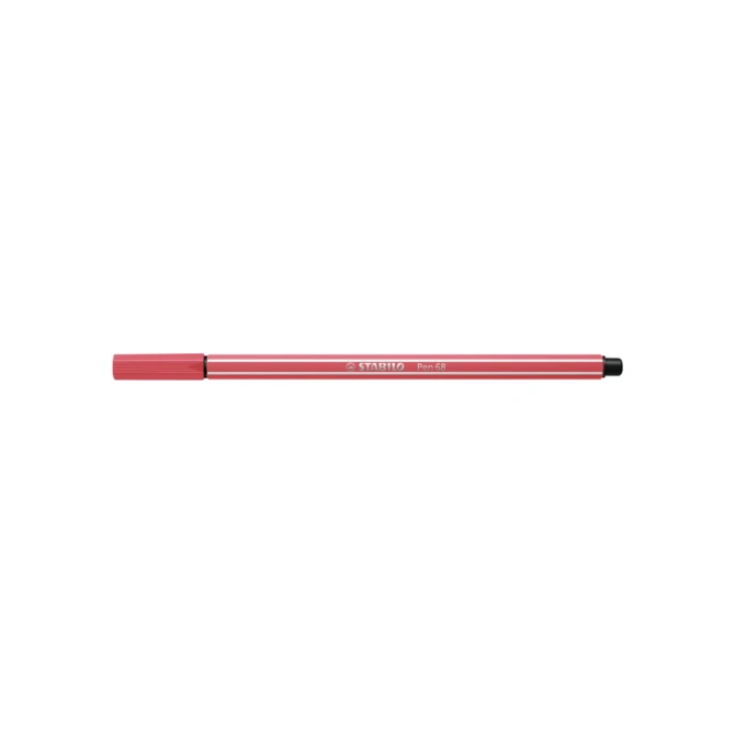 Viltstift STABILO Pen 68/47 medium roestig rood