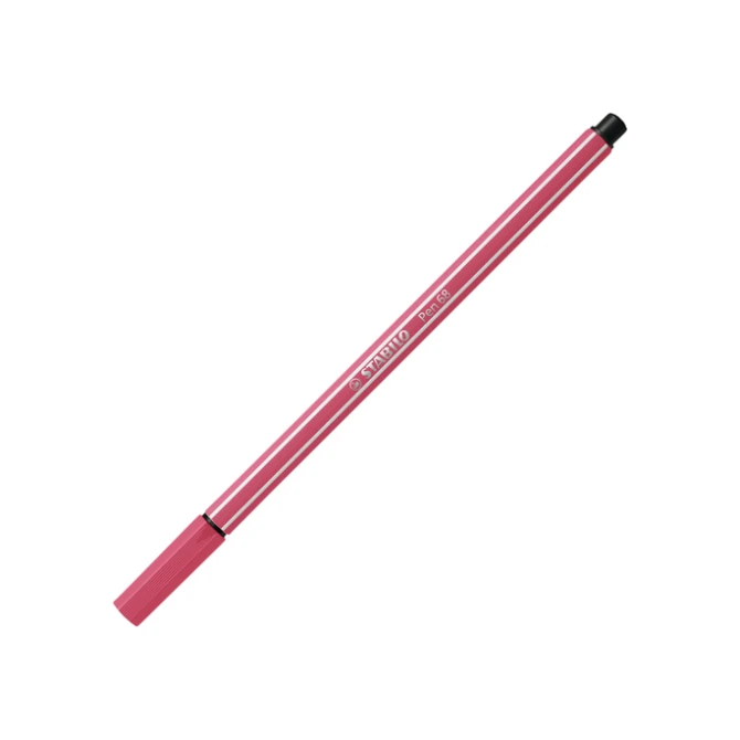 Viltstift STABILO Pen 68/49 medium aardbeienrood