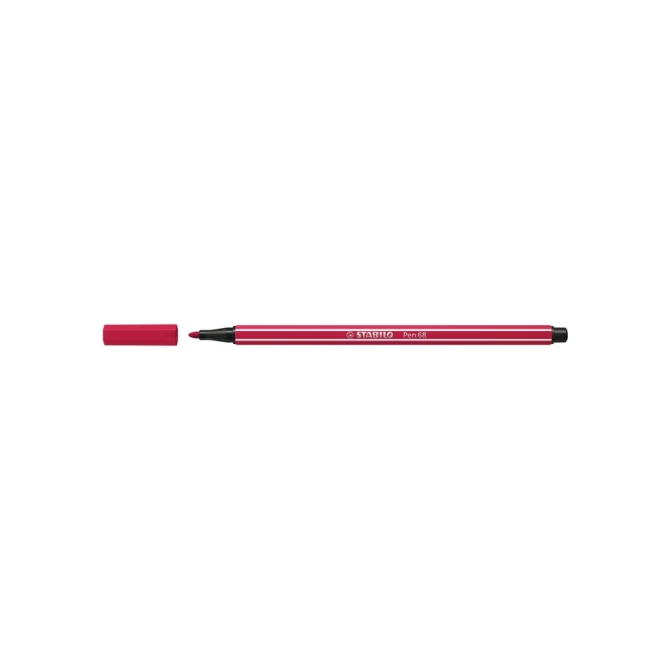 Viltstift STABILO Pen 68/50 medium donkerrood