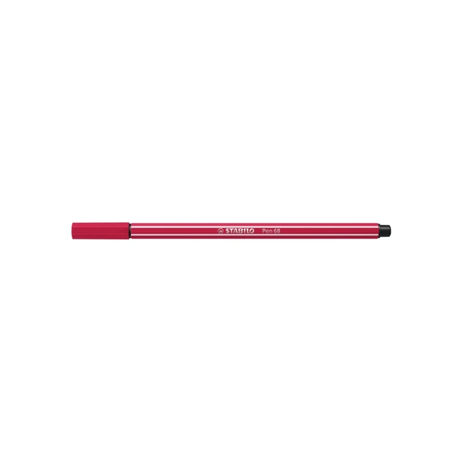 Viltstift STABILO Pen 68/50 medium donkerrood