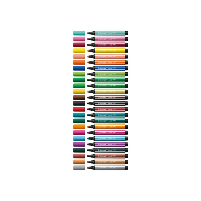 Viltstift STABILO Pen 68/51 Max turquoiseblauw