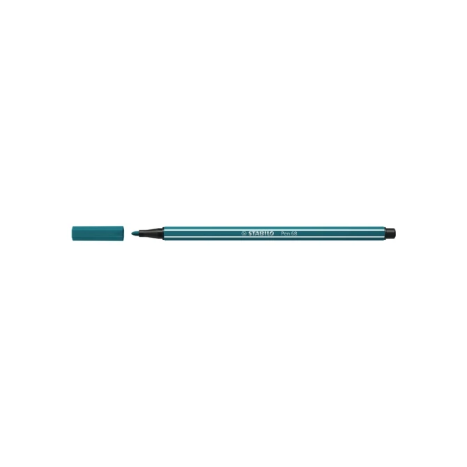 Viltstift STABILO Pen 68/51 medium turquoiseblauw